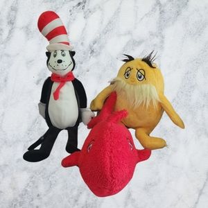 Cat in The Hat, Dr. Seuss, Stuffed animals Bundle